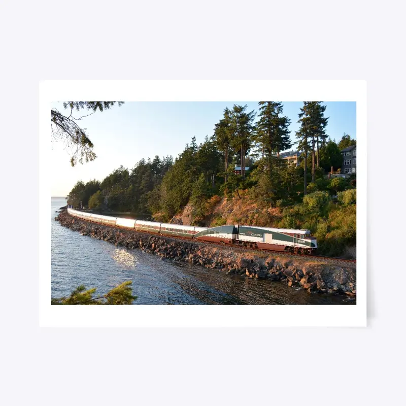 Bellingham Amtrak Poster